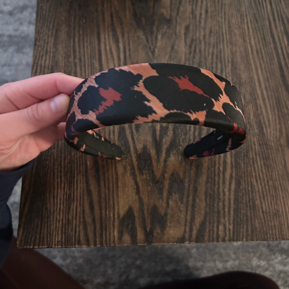 J. Crew Stylish Black and Brown Headband - Picture 4 of 6